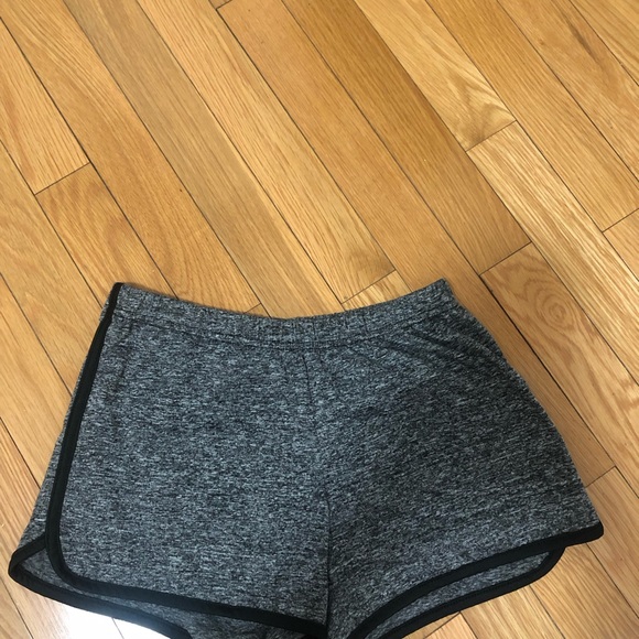 Pants - Women's Gray Athletic Shorts